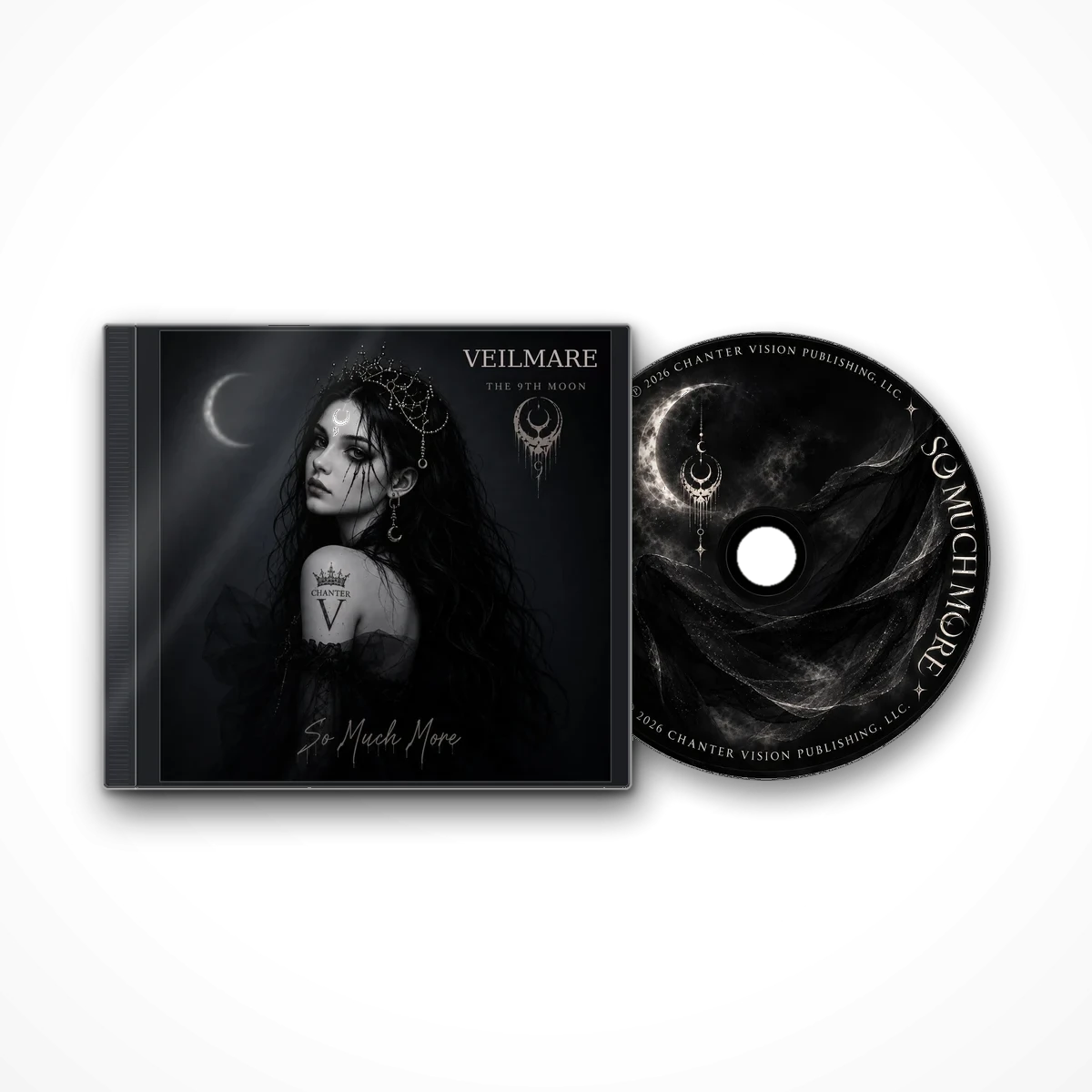 So Much More CD single by Veilmare, in its jewel case with the printed disc